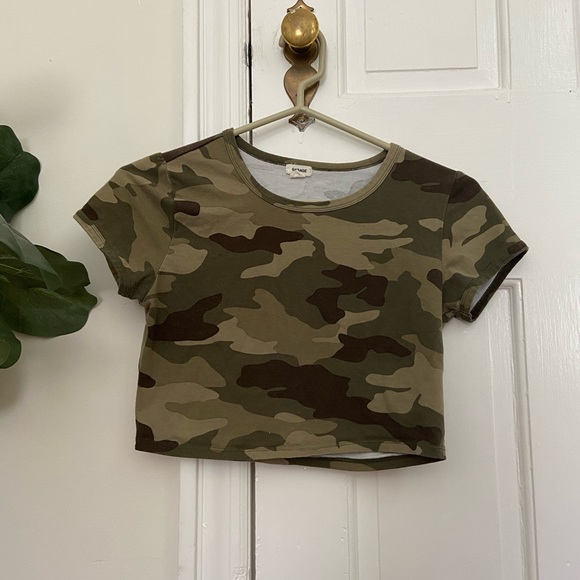 Garage Tops - GARAGE CAMO TEE